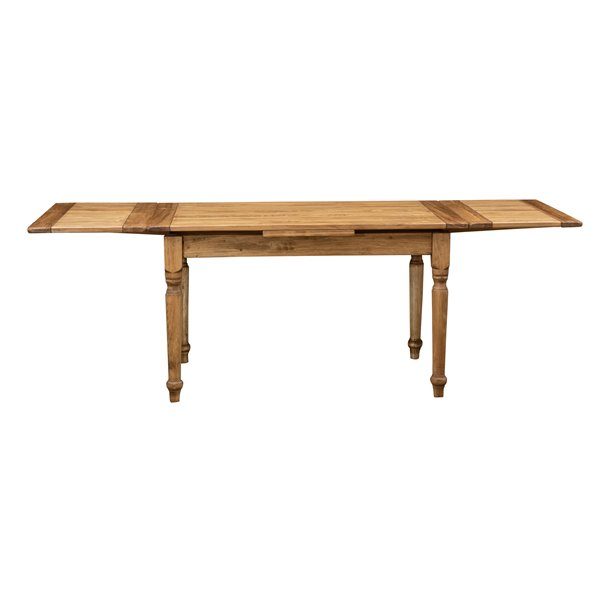 Masa extensibila, L140(240)*80*H80 cm,  natur antichizat,  lemn masiv [4]