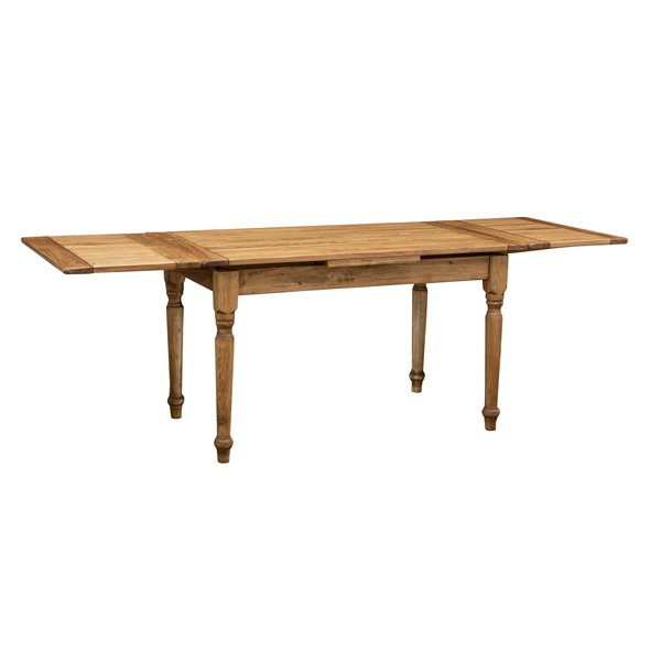 Masa extensibila, L140(240)*80*H80 cm,  natur antichizat,  lemn masiv [3]