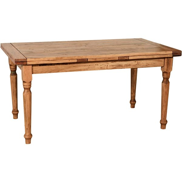 Masa extensibila, L160(290)*90*H80 cm,  natur antichizat, lemn masiv [1]