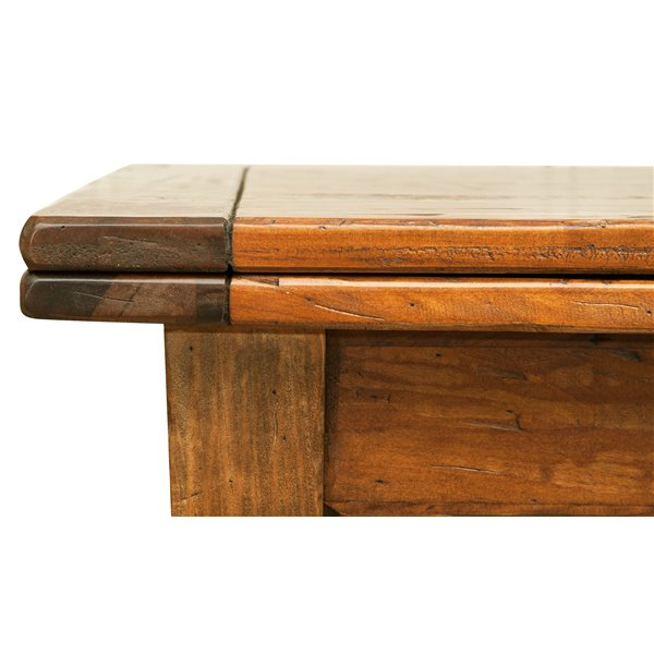 Masa extensibila, L120(210)*80*H80 cm, nuc antichizat, lemn masiv [8]