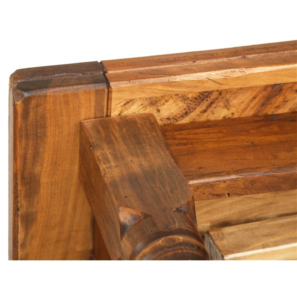 Masa extensibila, L120(210)*80*H80 cm, nuc antichizat, lemn masiv [11]
