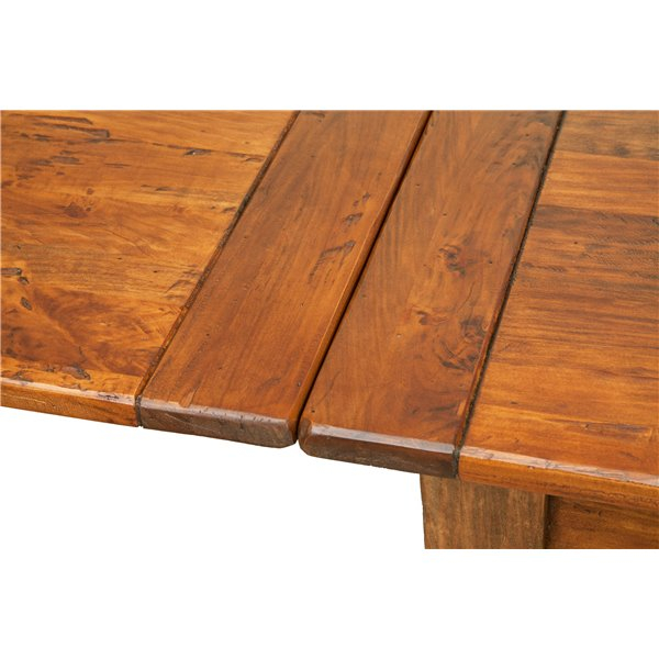 Masa extensibila, L120(210)*80*H80 cm, nuc antichizat, lemn masiv [6]