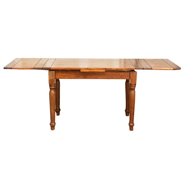 Masa extensibila, L120(210)*80*H80 cm, nuc antichizat, lemn masiv [4]