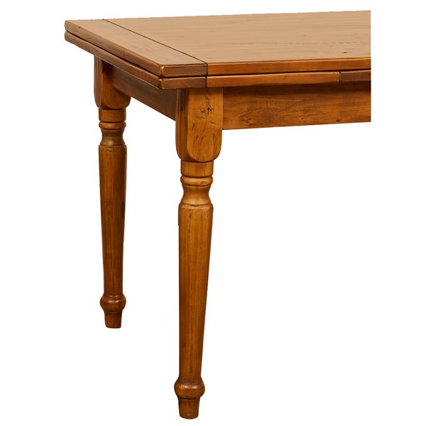Masa extensibila, L180(310)*90*H80 cm, nuc antichizat, lemn masiv [10]
