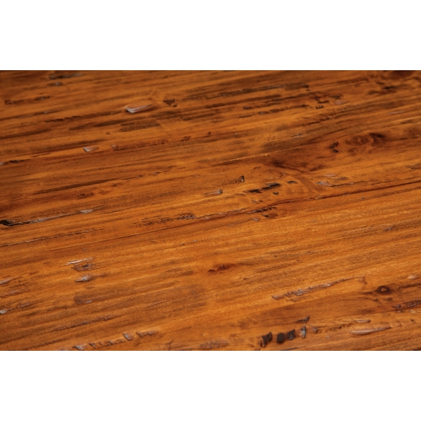 Masa fixa, L 70*70*H78 cm, culoare nuc, Lemn Masiv [3]