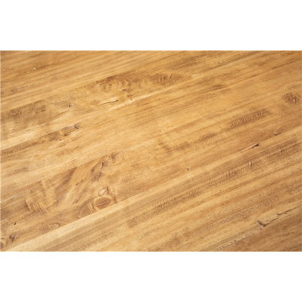 Masa pliabila, L120(240)*120*H80 cm, culoare natur, Lemn masiv [6]