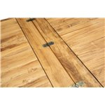 Masa pliabila,  L90(180)*90*H80 cm, culoare natur, Lemn masiv [6]