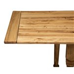 Masa pliabila,  L90(180)*90*H80 cm, culoare natur, Lemn masiv [5]