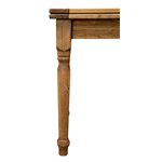 Masa pliabila,  L90(180)*90*H80 cm, culoare natur, Lemn masiv [11]