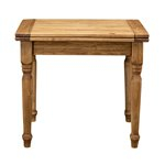 Masa pliabila,  L90(180)*90*H80 cm, culoare natur, Lemn masiv [2]