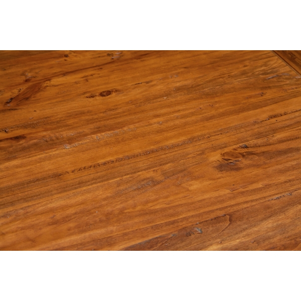 Masa pliabila,  L90(180)*90*H80 cm,culoare nuc antichizat, Lemn masiv [4]