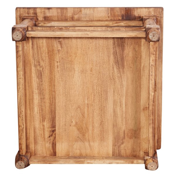 Masuta de cafea,  L70*70*H45 cm,  lemn masiv [2]