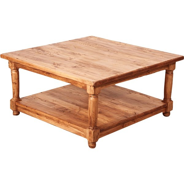Masuta de cafea, L90* 90*H45 cm, lemn masiv [2]