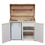 Mobila bucatarie/ CHICINETA MICA, L130*60*H115 cm, lemn masiv [19]
