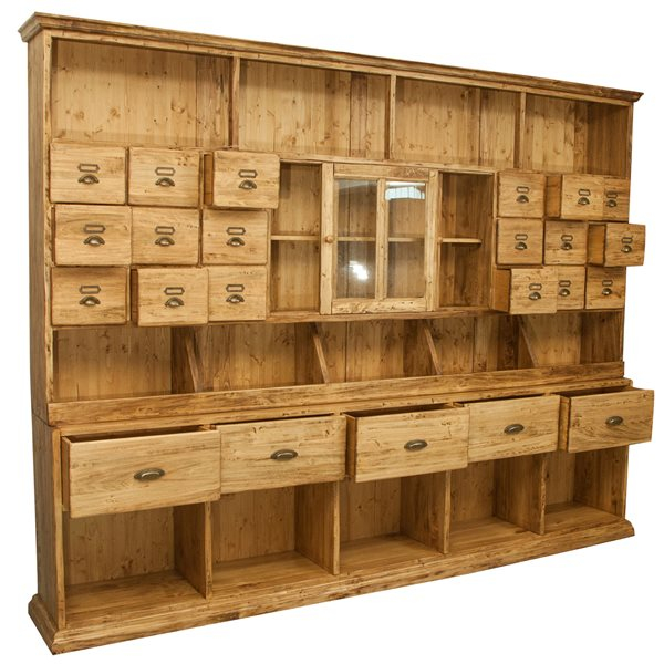Mobila de farmacie L284 *40* H220 cm, lemn masiv [2]