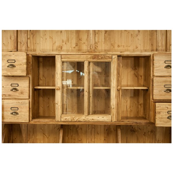Mobila de farmacie L284 *40* H220 cm, lemn masiv [7]