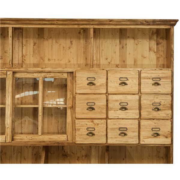 Mobila de farmacie L284 *40* H220 cm, lemn masiv [5]