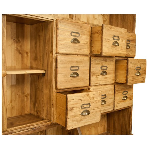 Mobila de farmacie L284 *40* H220 cm, lemn masiv [9]