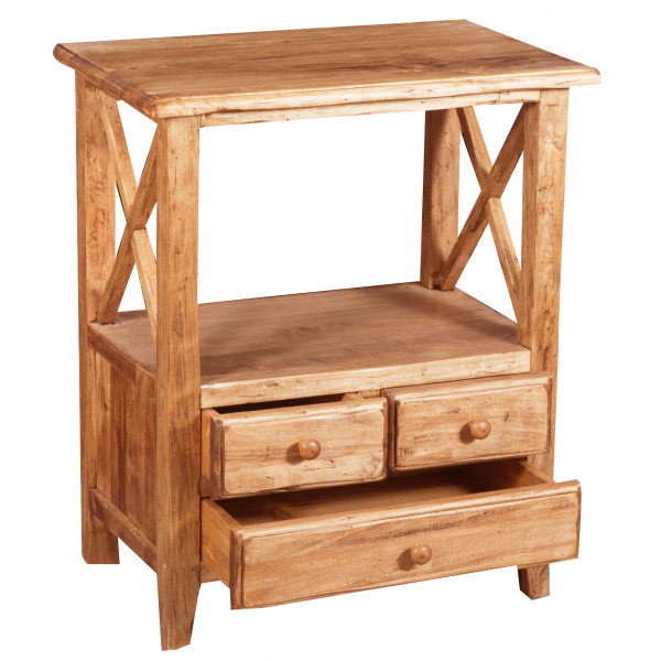 Noptiera, L56*36*H66 cm, lemn masiv [2]