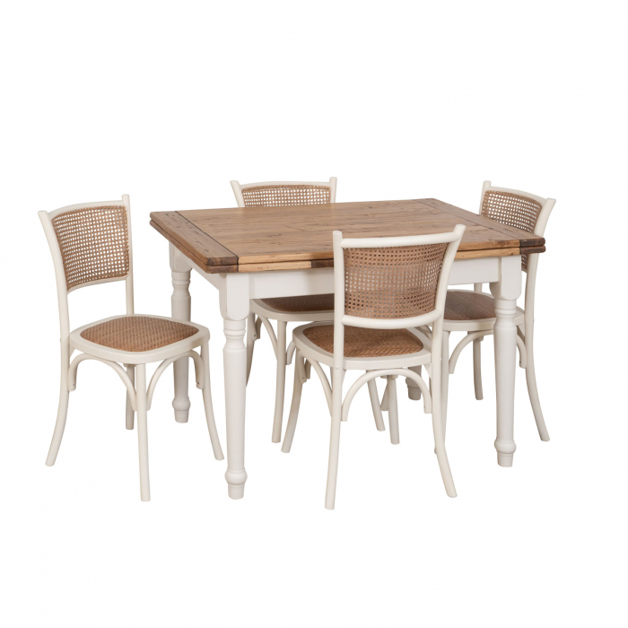 Scaun Thonet din lemn masiv si sezut din ratan [9]