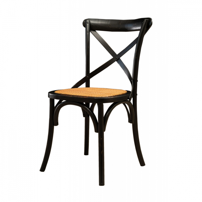 Scaun Thonet din lemn masiv si sezut din ratan [2]