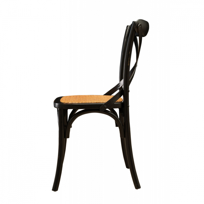 Scaun Thonet din lemn masiv si sezut din ratan [4]