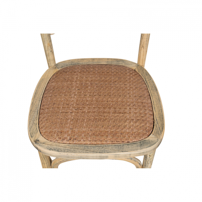 Scaun Thonet din lemn masiv si sezut din ratan [5]