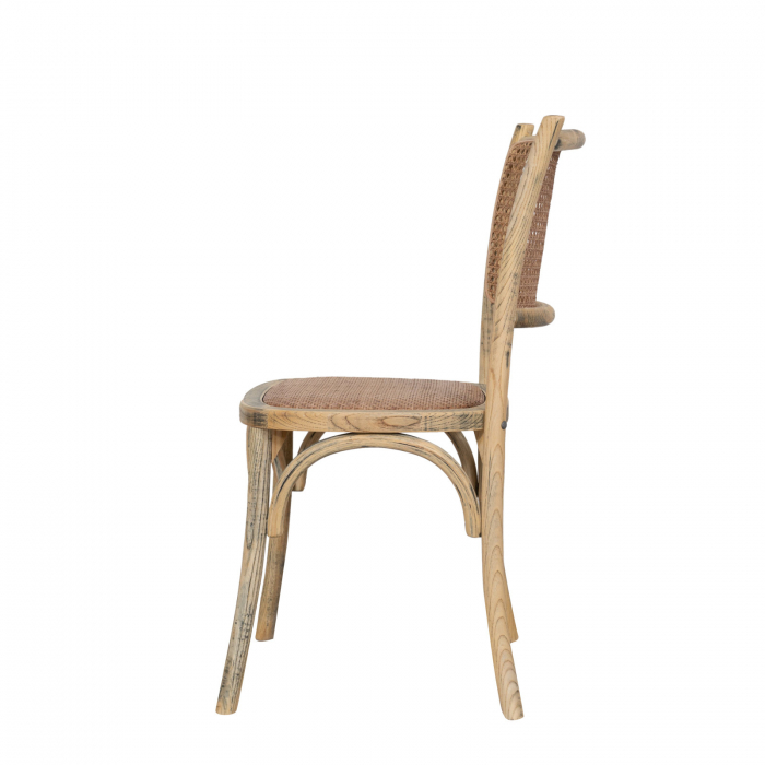 Scaun Thonet din lemn masiv si sezut din ratan [3]