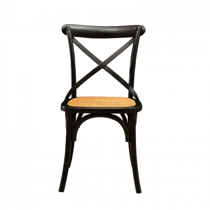 Scaun Thonet din lemn masiv si sezut din ratan [2]