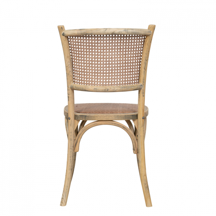 Scaun Thonet din lemn masiv si sezut din ratan [4]