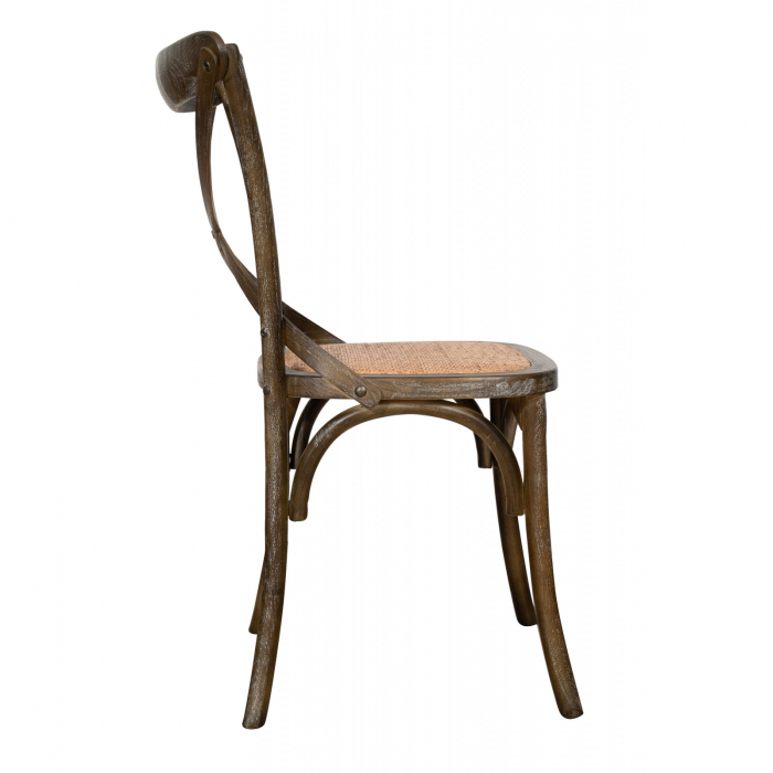 Scaun Thonet din lemn masiv si sezut din ratan [2]