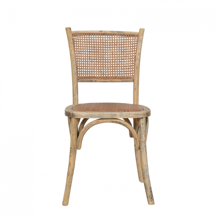 Scaun Thonet din lemn masiv si sezut din ratan [2]