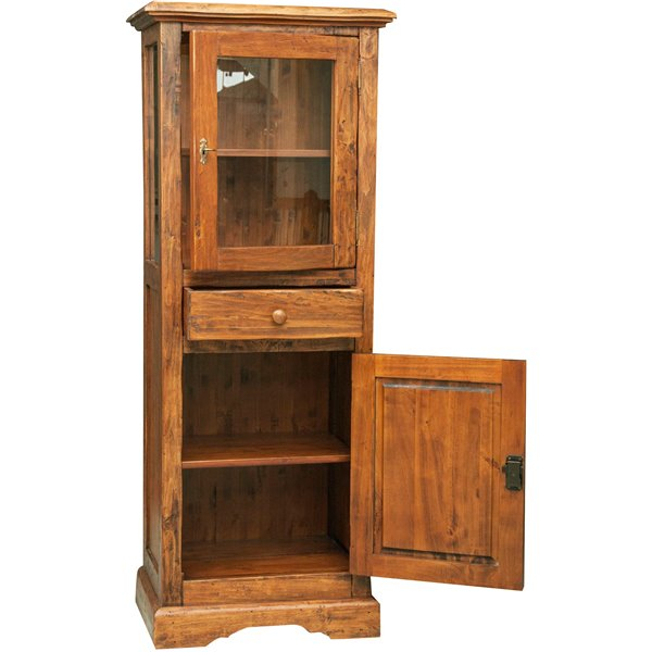 Vitrina, L55*43*H150 cm,  2 usi 1 sertar [9]