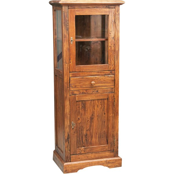 Vitrina, L55*43*H150 cm,  2 usi 1 sertar [8]