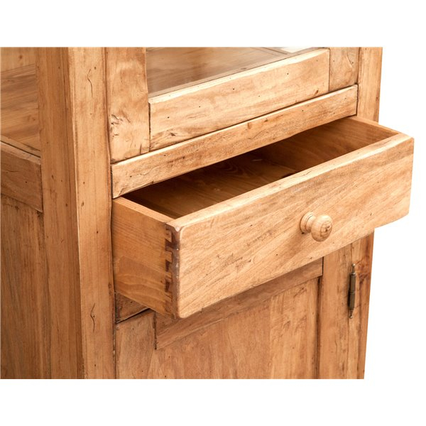 Vitrina,L55*43*H150 cm,  2 usi 1 sertar [6]