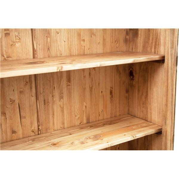 Vitrina,  L109*36*H180 cm, 2 usi 2 sertare, lemn masiv [4]