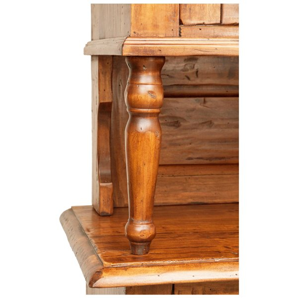 Vitrina 2 usi 2 sertare, L107* 43* H238 cm, lemn masiv [6]