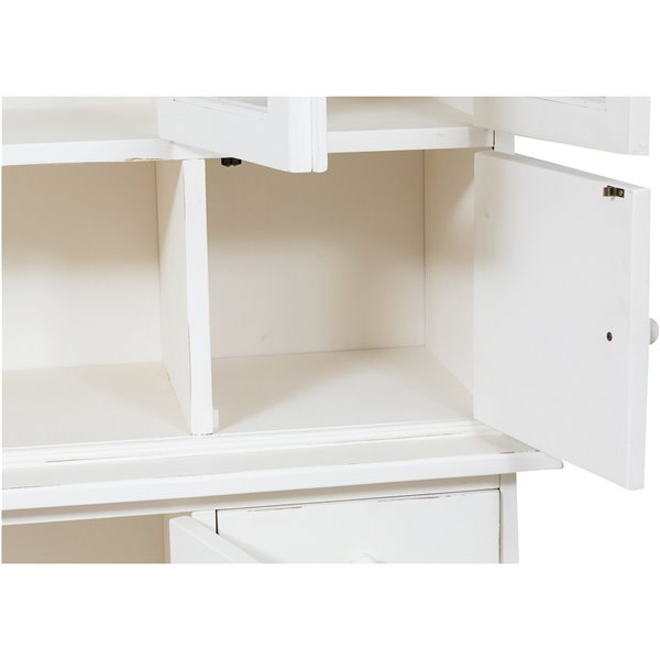 Vitrina, L156* 50*H200 cm, 4 usi si sertare [7]