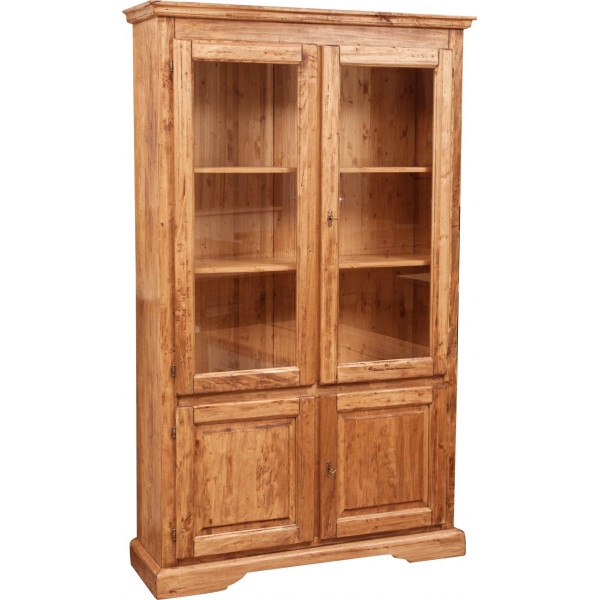 Vitrina L120*37*H197 cm, lemn masiv [1]