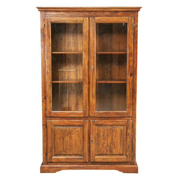 Vitrina L120*37*H197 cm, lemn masiv [1]