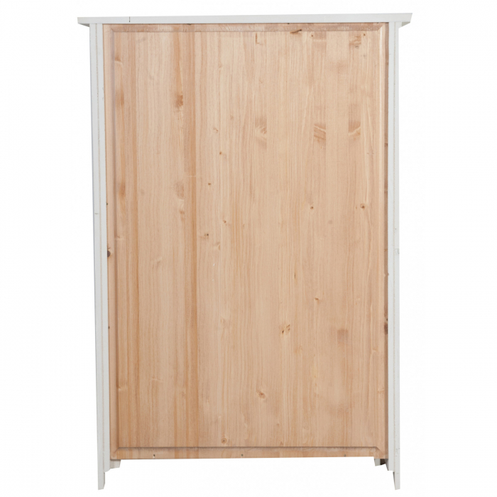 Vitrina mica,  L68*25*H98 cm,  alb antic,  lemn masiv [3]