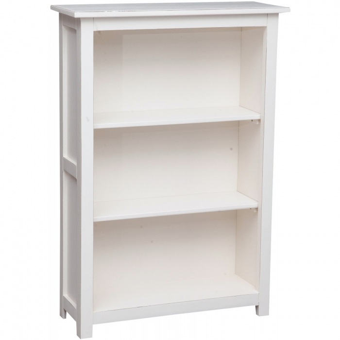 Vitrina mica,  L68*25*H98 cm,  alb antic,  lemn masiv [1]