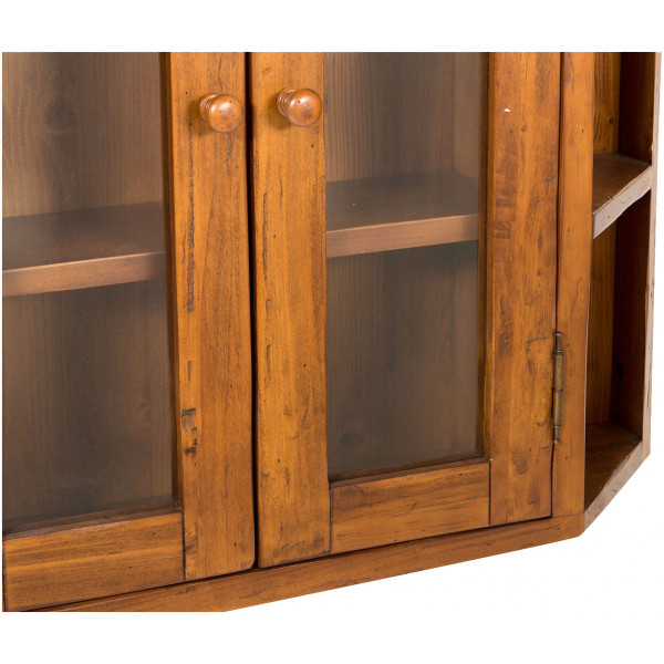 Vitrina suspendata L86*21*H75 cm, lemn masiv [2]