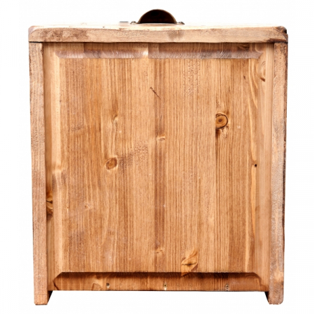 Banc de tamplar,  L116*63*H90 cm, 4 sertare, natur, lemn masiv [4]