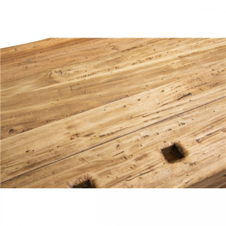 Banc de tamplar, L126*69*H90 cm, natur antic, lemn masiv [6]