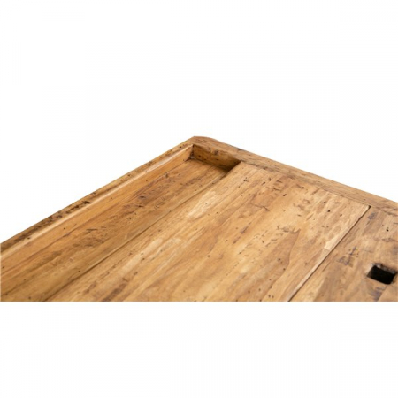 Banc de tamplar,  L119*63*H90 cm, usi glisante, natur antic, lemn masiv [9]