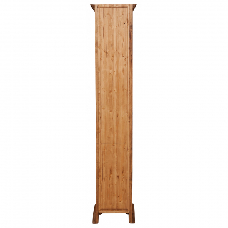 Bibliotecă mică, L40*30*H196 cm, natur antichizat, lemn masiv [5]