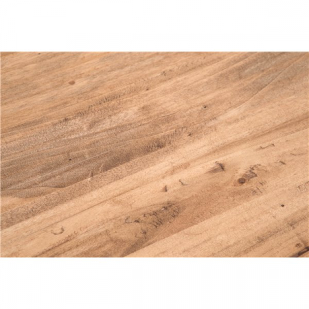 Birou,  L100*48*H80 cm, 5 sertare, natur antic, lemn masiv [3]
