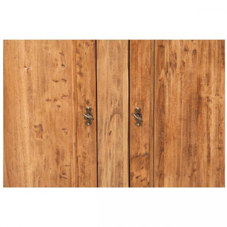 Bufet, L110*45*H103 cm,  2 usi 2 sertare, lemn masiv [4]