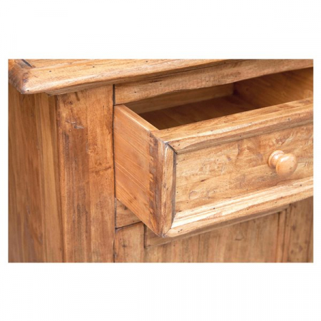 Bufet, L110*45*H103 cm,  2 usi 2 sertare, lemn masiv [6]